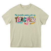 Mossy my favorite people call me teacher Heavy Core Tee - texasbilliewilder