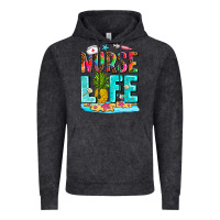 Vintage Black nurse life summer Vintage Hoodie - AdoDesignShop