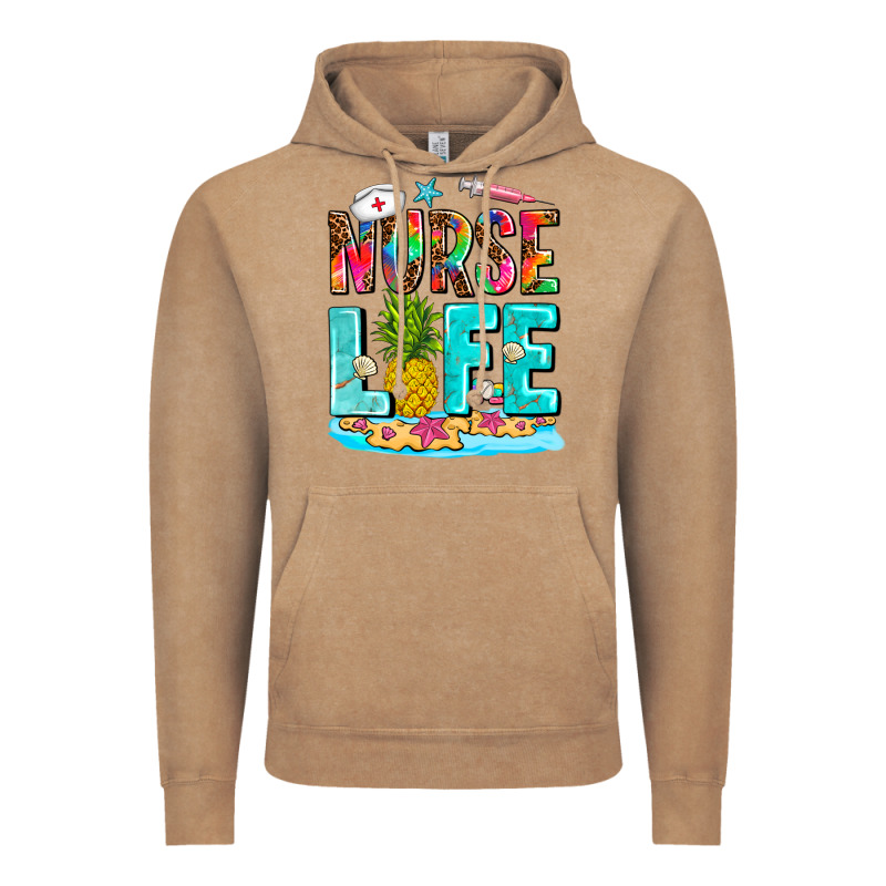 Nurse Life Summer Vintage Hoodie by AdoDesignShop | Teevron