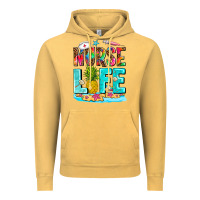 Vintage Mustard nurse life summer Vintage Hoodie - AdoDesignShop