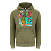 Vintage Olive nurse life summer Vintage Hoodie - AdoDesignShop