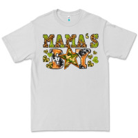 Dove Grey mamas boy Premium Tee - texasbilliewilder