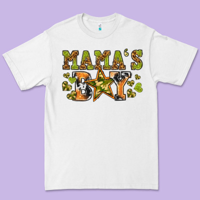 Mamas Boy Premium Tee Designed By Texasbilliewilder