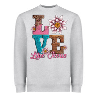 Valentines Day Love Like Jesus Heavyweight Sweatshirt | Teevron