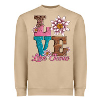 Mushroom valentines day love like jesus Heavyweight Sweatshirt - AdoDesignShop