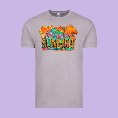 Hot Mom Summer Vintage Tee Designed By Artiststas