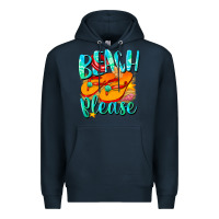 Navy Beach please Premium Hoodie - NancyCooperArtShop