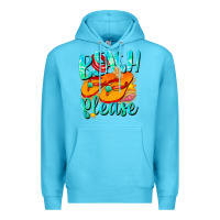 Ocean Blue Beach please Premium Hoodie - NancyCooperArtShop