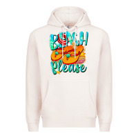 Pale Pink Beach please Premium Hoodie - NancyCooperArtShop