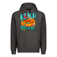 Smoke Beach please Premium Hoodie - NancyCooperArtShop
