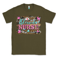 Army Green blessed nurse Classic Tee - BarkalooDesign