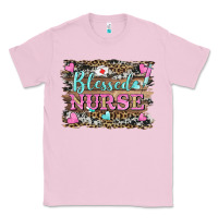 Bubblegum Pink blessed nurse Classic Tee - BarkalooDesign