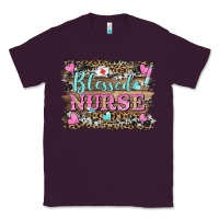 Plum blessed nurse Classic Tee - BarkalooDesign