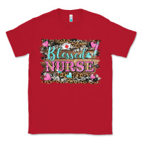 Red blessed nurse Classic Tee - BarkalooDesign