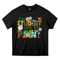 Black my student are on point Heavy Core Tee - texasbilliewilder