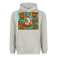Moon Dust fall pumpkin lamb Heavyweight Hoodie - Jasminsmagicworld