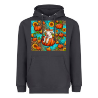 Smoke fall pumpkin lamb Heavyweight Hoodie - Jasminsmagicworld