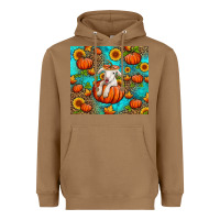 Toasted Coconut fall pumpkin lamb Heavyweight Hoodie - Jasminsmagicworld