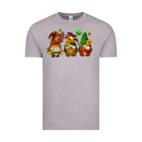 Vintage Zinc fall gnomes with pumpkin pie Vintage Tee - AdoDesignShop