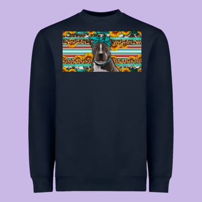 Pittbull License Plate Heavyweight Sweatshirt Designed By Artiststas