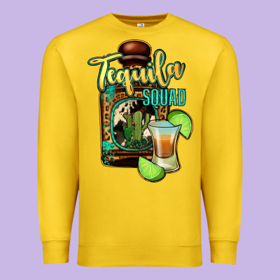 Tequila Squad Premium Sweatshirt Designed By Bettercallsaul