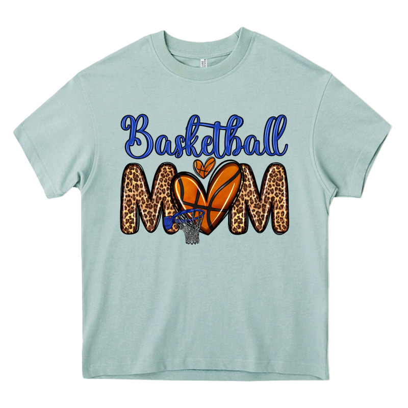 Basketball Mom Heavy Core Tee by Zillion Design Studio | Teevron