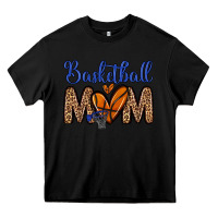 Black basketball mom Heavy Core Tee - Zillion Design Studio