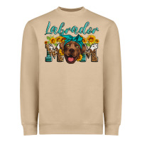 Labrador Mom Heavyweight Sweatshirt | Teevron
