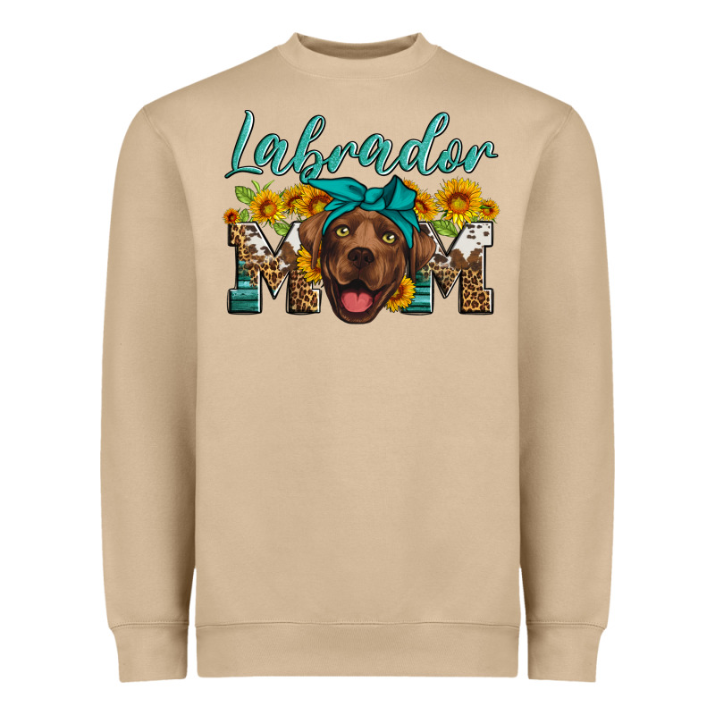 Labrador Mom Heavyweight Sweatshirt by Artiststas | Teevron