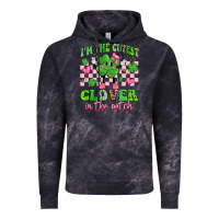Cloud Black i'm the cutest clover in the patch Vintage Hoodie - Artiststas