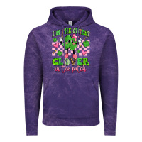Cloud Purple i'm the cutest clover in the patch Vintage Hoodie - Artiststas