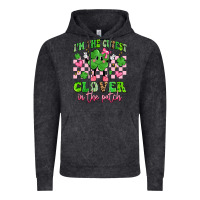 Vintage Black i'm the cutest clover in the patch Vintage Hoodie - Artiststas