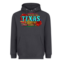 Smoke Texas Chica with roses Heavyweight Hoodie - Jasminsmagicworld