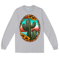Moon Dust serape and sunflower cactus Long Sleeve Tee - Jasminsmagicworld