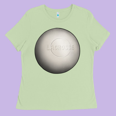 Ladies Tee lacrosse ball