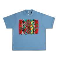 Pebble Blue cinco de mayo vibes brushstrokes Urban Heavy Tee - Artiststas