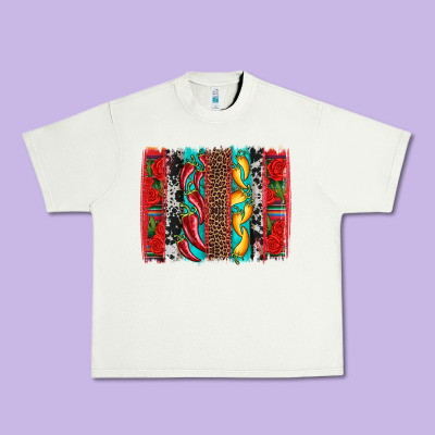 Cinco De Mayo Vibes Brushstrokes Urban Heavy Tee Designed By Artiststas