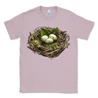 Lilac Bird Nest With Eggs Classic Tee - LillyAllenDesigns