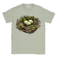 Matcha Bird Nest With Eggs Classic Tee - LillyAllenDesigns