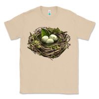 Mushroom Bird Nest With Eggs Classic Tee - LillyAllenDesigns