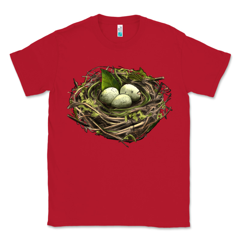 Bird Nest With Eggs Classic Tee by LillyAllenDesigns | Teevron