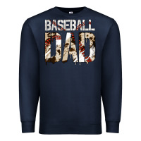 Navy Baseball American Dad Premium Sweatshirt - Bettercallsaul