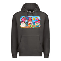 Smoke summer gnomes Premium Hoodie - NancyCooperArtShop