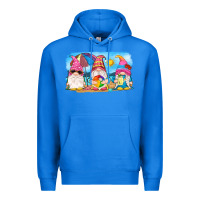 True Royal summer gnomes Premium Hoodie - NancyCooperArtShop