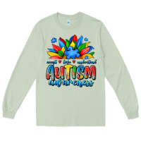 Matcha autism awareness accept love understand Long Sleeve Tee - JahusDesignShop