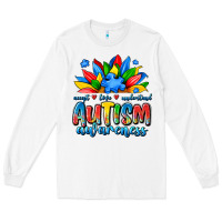 White autism awareness accept love understand Long Sleeve Tee - JahusDesignShop