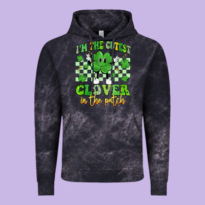 I'm The Cutest Clover In The Patch Artiststas Vintage Hoodie Designed By Artiststas