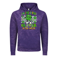 Cloud Purple i'm the cutest clover in the patch artiststas Vintage Hoodie - Artiststas