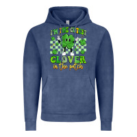 Vintage Denim i'm the cutest clover in the patch artiststas Vintage Hoodie - Artiststas