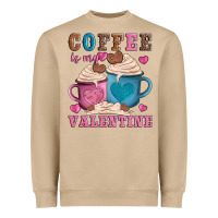 Mushroom valentines day coffe is my valentine Heavyweight Sweatshirt - AdoDesignShop
